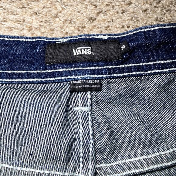 Vans - Men's Size 30 - Loose Tapered Denim Jeans - Picture 6 of 13